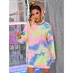 Rochie hanorac Tie dye