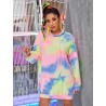 Rochie hanorac Tie dye